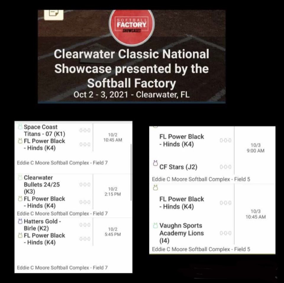 Can’t wait to play this weekend @ Clearwater Classic! Let’s go Power‼️💜💜 <a href="/FLPowerBlack/">Florida Power Black</a>