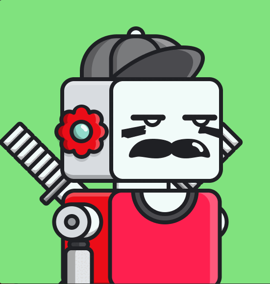 JohnsonIndustr's tweet photo. @robotosNFT @FallGuysGame Deep inside my robotos is excited https://t.co/YAlNus8yRe
