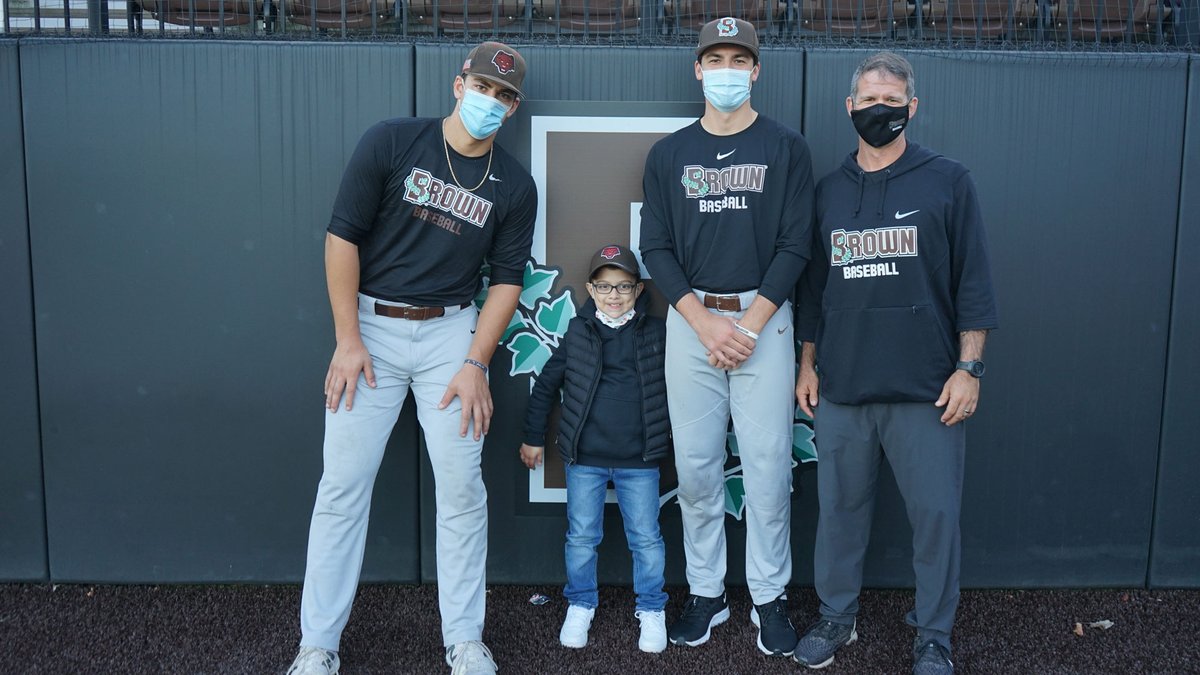 BrownU_Baseball's tweet photo. Brown Baseball Signs Richard as Newest Teammate Through Team IMPACT

📰 &amp; 📸- https://t.co/N5u1NCzDsm

#GoBruno 🐻 https://t.co/zTa65wgQRU