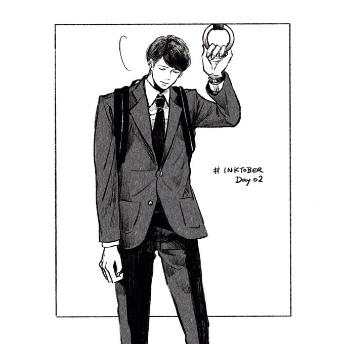 Inktober Day2. Suit

#inktober2021 #inktober #drawing #インクトーバー 
