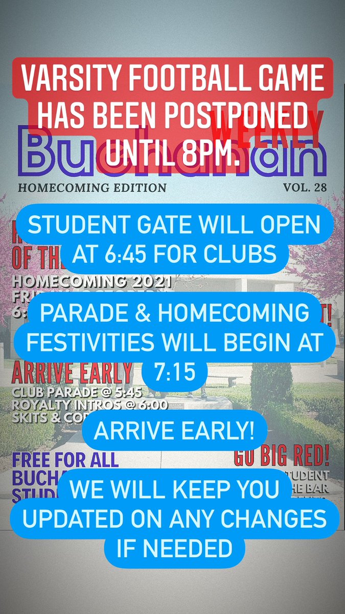 Buchanan Activities tweet media