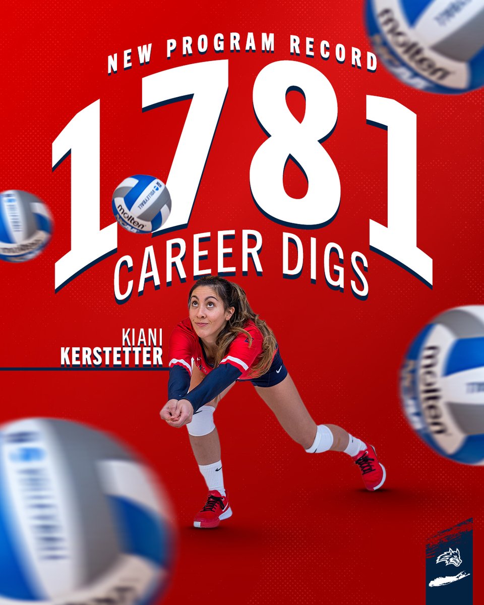 🚨 𝗣𝗥𝗢𝗚𝗥𝗔𝗠 𝗥𝗘𝗖𝗢𝗥𝗗 𝗔𝗟𝗘𝗥𝗧 🚨

Kiani has set the new program record for career digs ‼️

🌊🐺 x <a href="/KerstetterKiani/">Kiani Kerstetter</a> x #AEVB