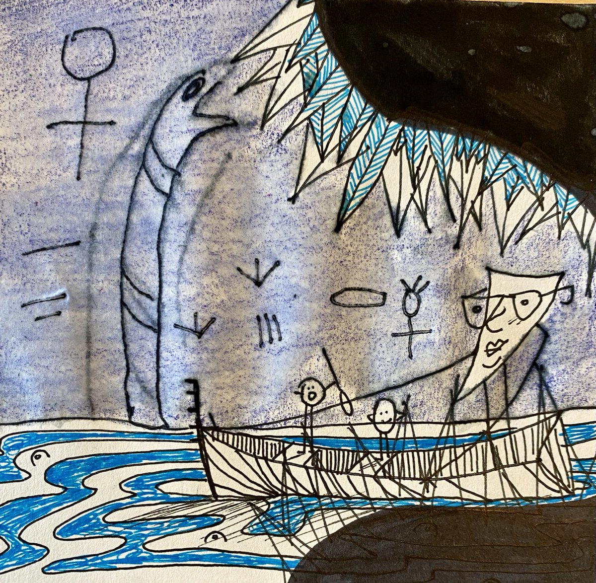 MeredithP11's tweet photo. Inktober: Crystal ⁦@NAHS4AFHS⁩ https://t.co/e0VBZaU9PM