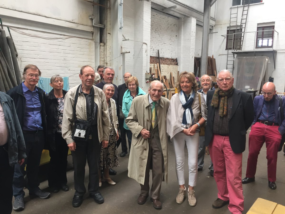 Today is the 104th Birthday of Dr. Francis Jackson CBE, Organist Emeritus of York Minster. We would like to wish him Many Happy Returns. The photo was taken a few years ago when he visited our Workshops.