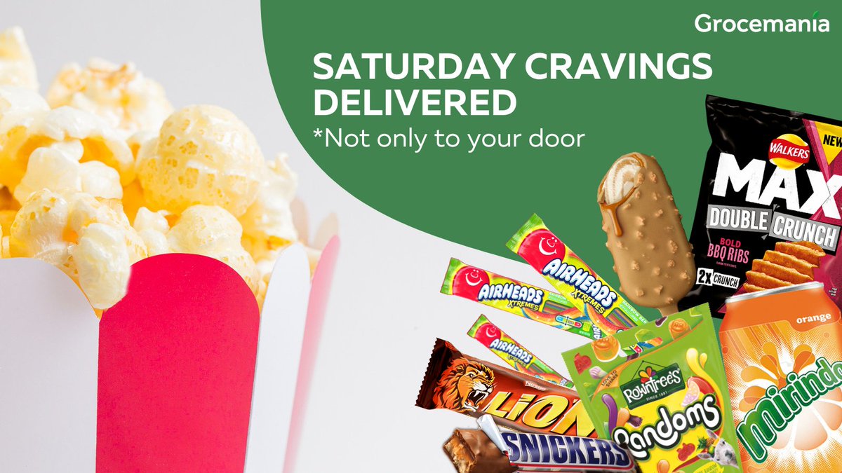 On Saturday you should eat the right way. EAT YOUR CRAVINGS!😋🍫🍦🍕🔥 You know the ones who will deliver😉 Order now - get in a flash!🔥 
#grocery #delivery #london #kingston #richmond #newmalden