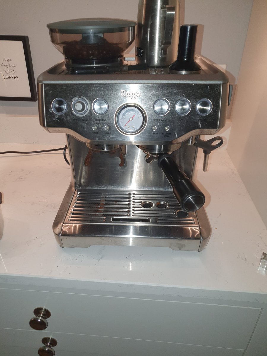 DurkanShaun's tweet photo. The only solace to getting up at 5:30am with a grumpy baby is a decent cup of coffee! #coffee https://t.co/zLMZwyegSQ