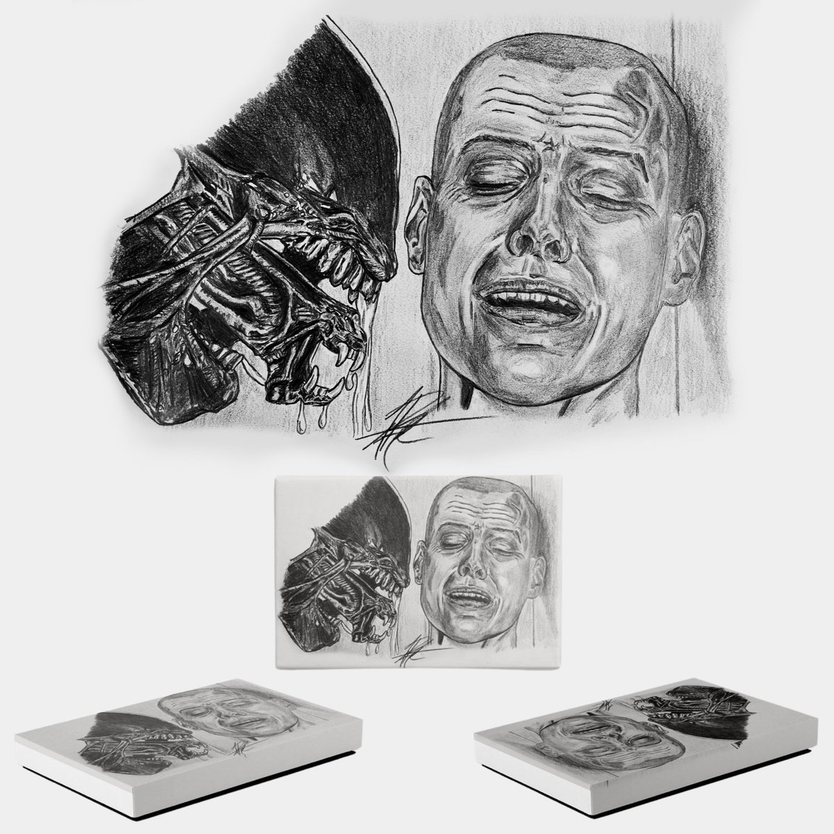RealRobocopArt's tweet photo. You've been in my life so long, I can't remember anything else.
Another order is complete!
What can I draw for you?? DM or email for original purchase inquiries!
#alien #alien3 #ripley #zenomorph #sigourneyweaver #davidfincher #art #artistsoninstagram #horror #realrobocopart https://t.co/0KfryTn5cO