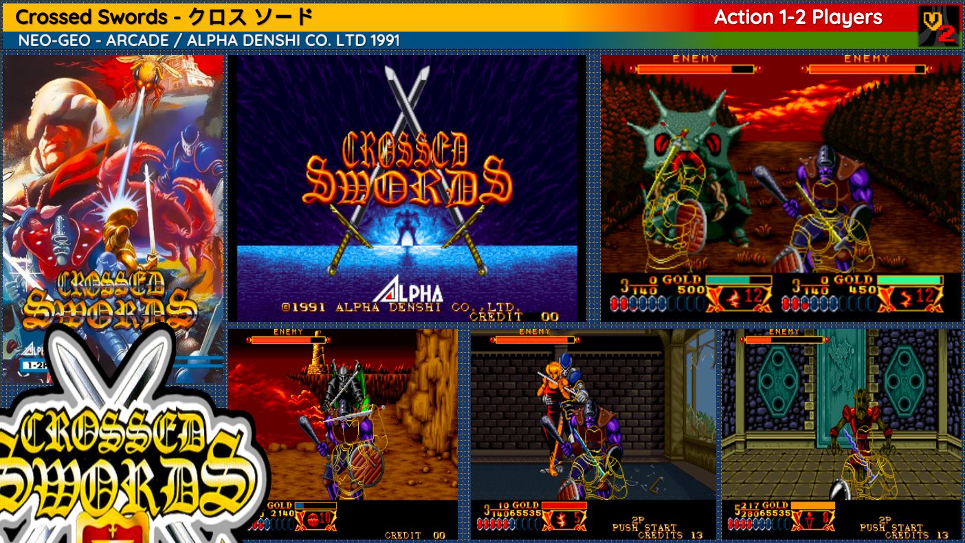 Crossed Swords (1991) [NEOGEO] 