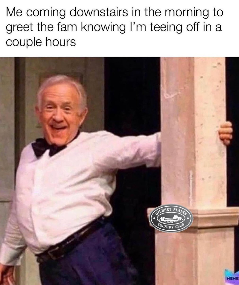 Everyone who’s playing in the GPCC Iron Man tomorrow… ⛳️👌🏼