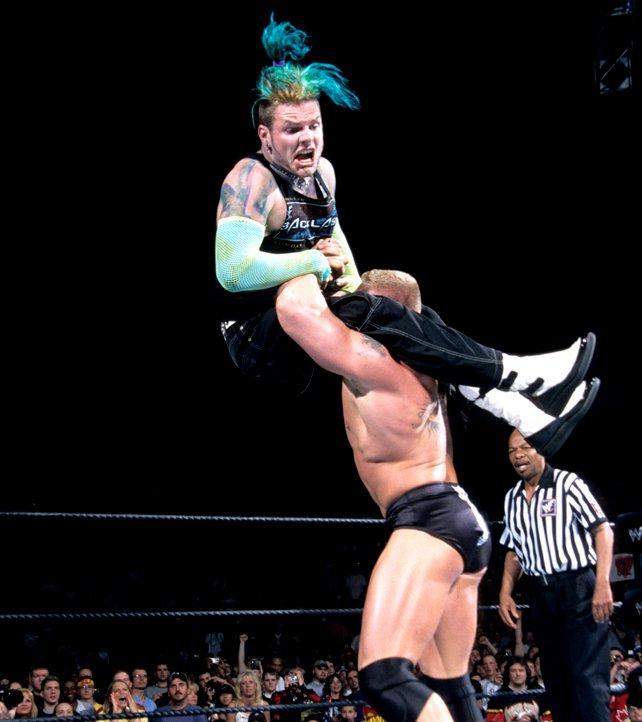 Jeff Hardy was like "nah I think I'm good, interview over. pic.tw...