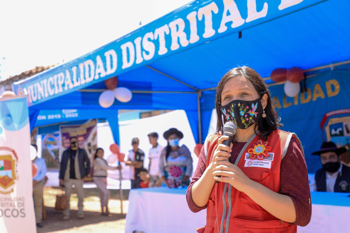 MimpPeru's tweet photo. La titular del MIMP inauguró el área de la Mujer en la Municipalidad Distrital de #Socos, espacio que será destinado principalmente a la articulación de los programas de lucha contra la violencia de género y las estrategias de prevención. 🧵 https://t.co/jCP5WF48Rx