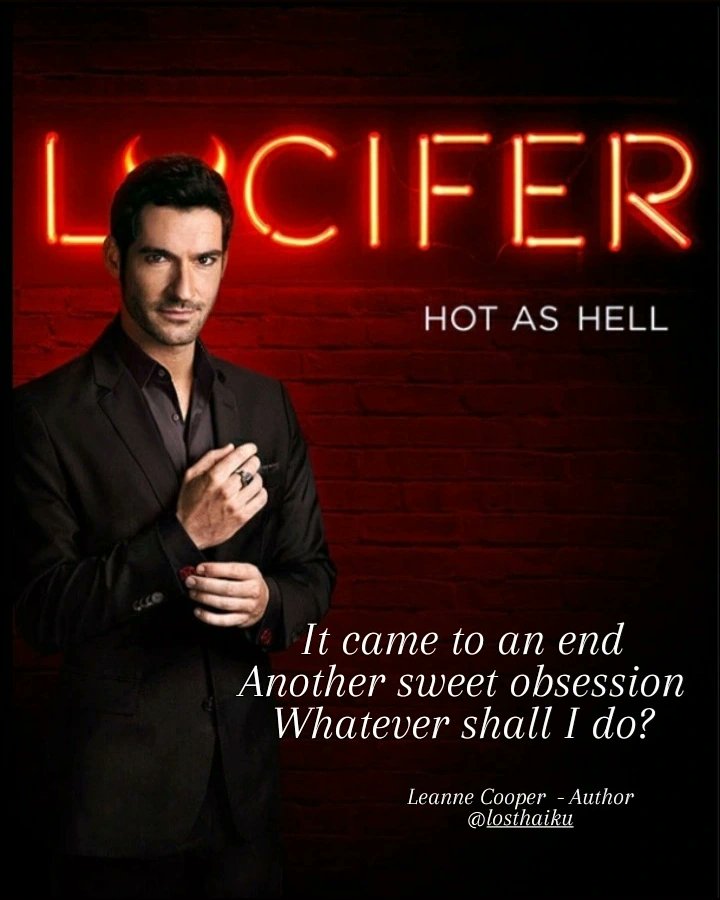 LCooper_author's tweet image. Still grieving the end of #LuciferNetflix I most likely will never shut up about this, nor will I ever recover from the loss 😭💔 #LuciferSeason6 #LuciferFinalSeason #losthaiku