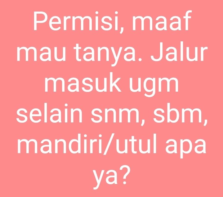 utbkfess's tweet photo. Ptn! Terima kasih banyak sebelumnya https://t.co/TN5zNWq5RD