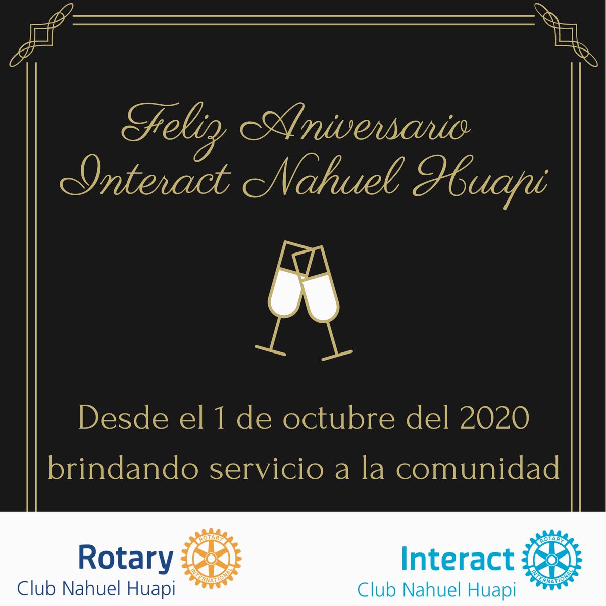 Interact_NH_'s tweet photo. Hoy cumplimos un año, brindando servicio a la comumodad y creando lazos❤ https://t.co/4p1p9rgzNB