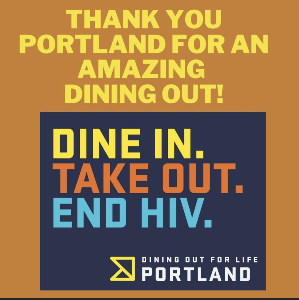 #dineoutgiveback #dineoutendhiv diningoutforlife.com/city/portland/