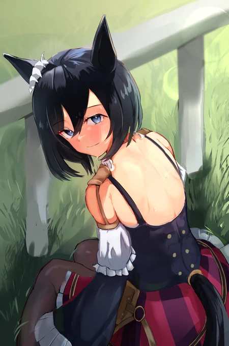 #ウマ娘
「想定どおり目標を達成、いい走りができました」

エイシンフラッシュさんをいっぱいほめてあげましょう 