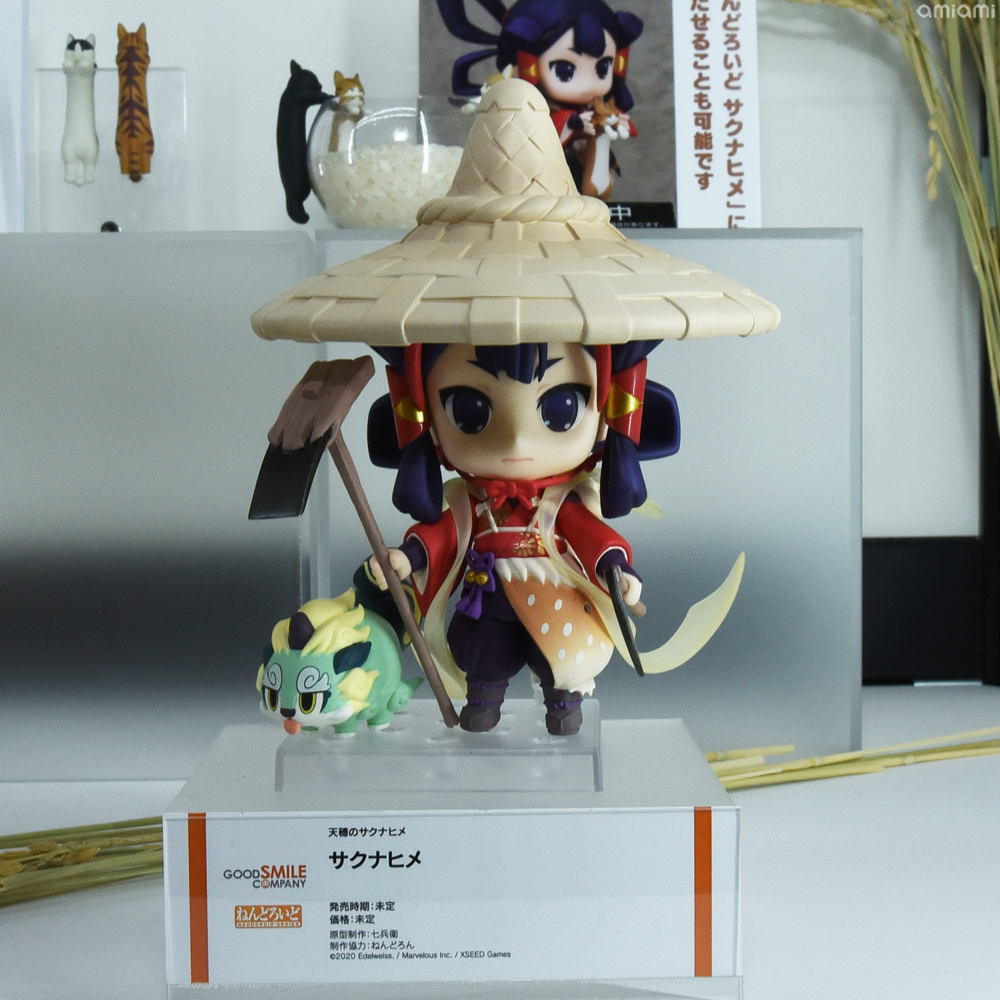 AmiAmi English on Twitter: "Nendoroid Sakuna: Of Rice and Ruin Princess  Sakuna (Good Smile Company!!) https://t.co/Ik4iz2aFnv Attachable Stretched  Cat Mini Figures announced by Good Smile Company!! #SakunaOfRiceandRuin  #Nendoroid #cat #WONHOBBY34 https ...