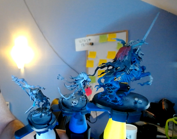 g_pechorin's tweet photo. Yo! I'm calling it #Spooptober because I forgot to do any Orks
I painted the #KhorneRed and #LeadBelcher on these #Nighthaunt
#miniPainting #HobbyStreak 55 https://t.co/BxTga1eb9X
