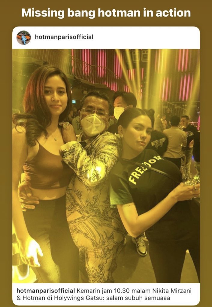 _rxchell's tweet image. Missing bang hotman in action