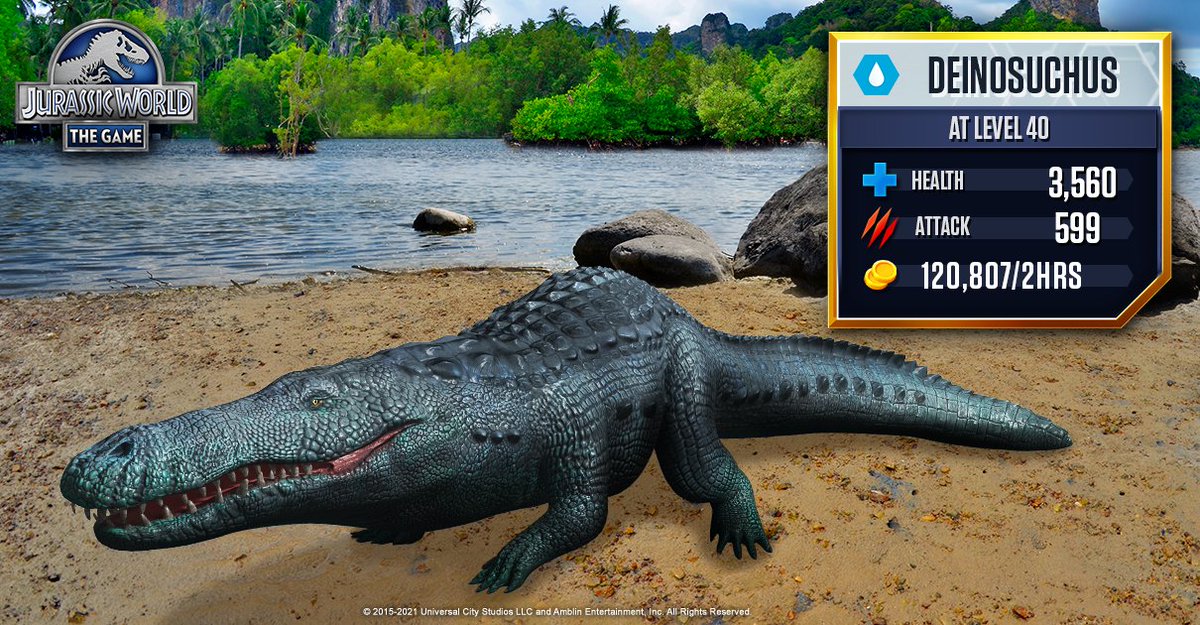 JWorldTheGame's tweet photo. The Deinosuchus Tournaments is nearly over! 
Will you place in the Dominator League?

Let us know in the comment section!

Click to Claim In-Game Rewards ▶ https://t.co/Cnq25ibYnE https://t.co/LxJo4OhP9u