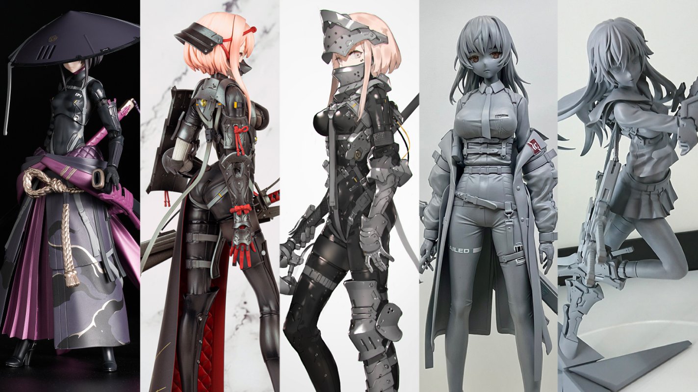 WEB限定カラー有 figma重兵装型女子高生 LANZEREITER RONIN A-Z:[B