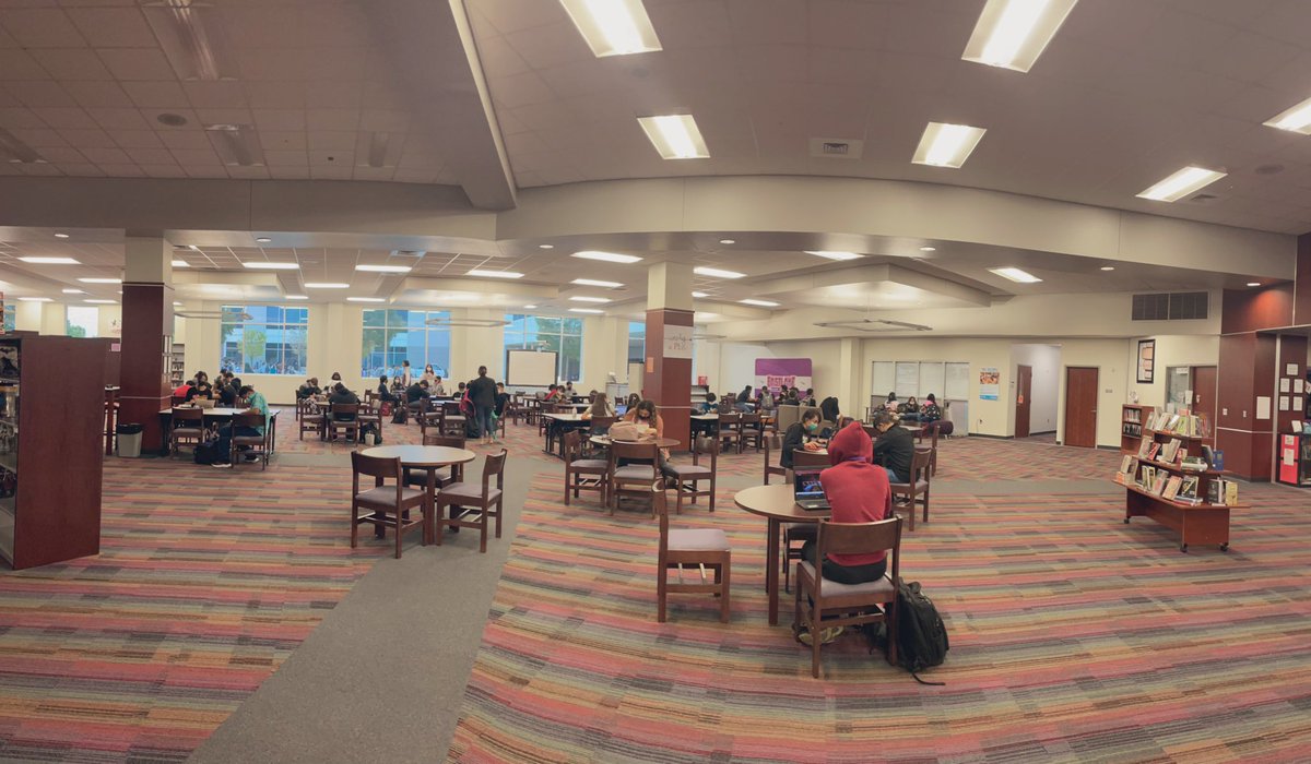 LibrarianAnGe's tweet photo. #EHS_Library HoCo movie week brought some Falcons together.
Thank you for stopping by and supporting the library. https://t.co/TrmnGnC4ye
