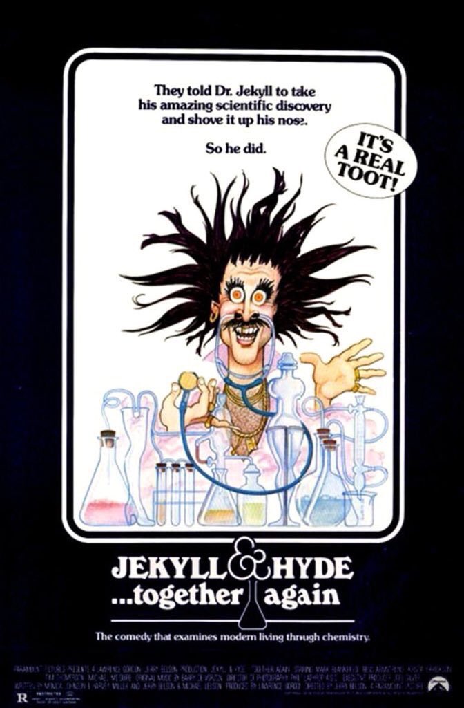 FilmNewsNos's tweet photo. 🎬MOVIE HISTORY: 39 years ago today, October 1, 1982, the movie ‘Jekyll and Hyde Together Again’ opened in theaters!
#MarkBlankfield #BessArmstrong #KristaErrickson #TimThomerson #MichaelMcGuire #NeilHunt #CassandraPeterson #JessicaNelson #PeterBrocco #LizSheridan https://t.co/1su3dvA2qK