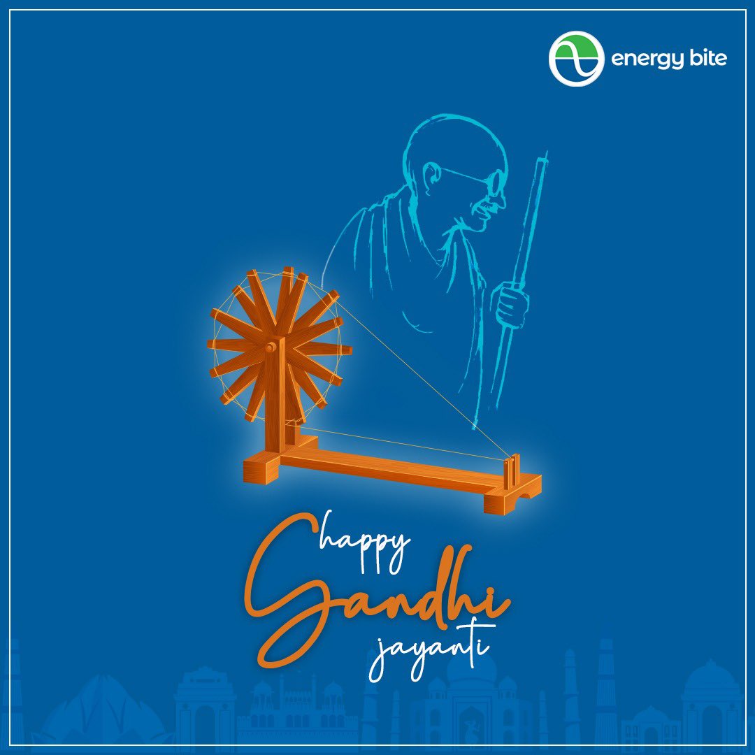 energy_bite's tweet photo. May the spirit of truth and non-violence be always with us. Happy #gandhijayanti 
.
.
.
#energybitesolution #electric #ev #mahatmagandhi https://t.co/558ZjkIYch