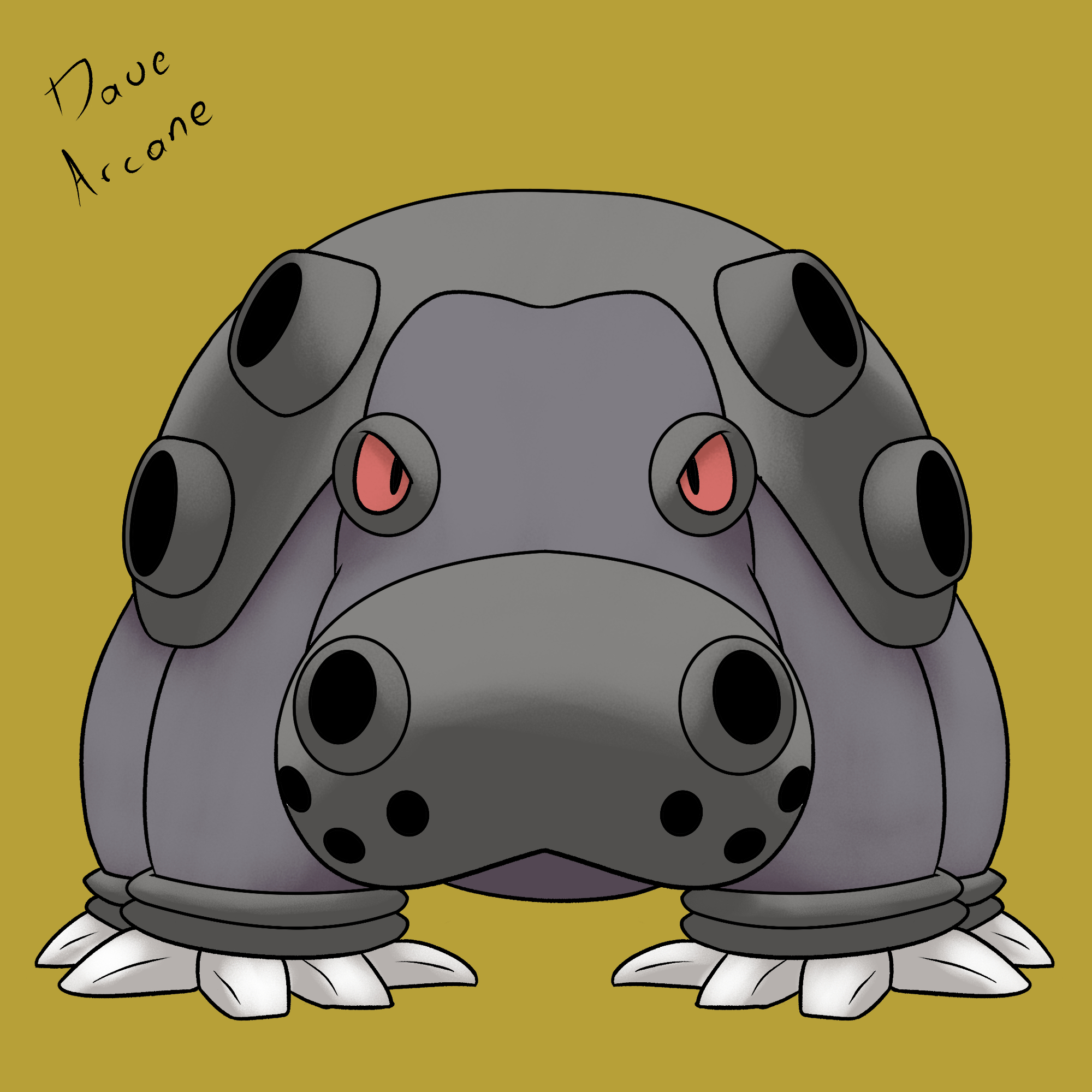 Dave Drawing 1 Pokemon Each Day Day 450 Of Drawing One Pokemon Per Day Females Are Cooler Follow Me To See The Upcoming Pokemon Drawings Pokemon Pokemonart Drawing Hippowdon Anime