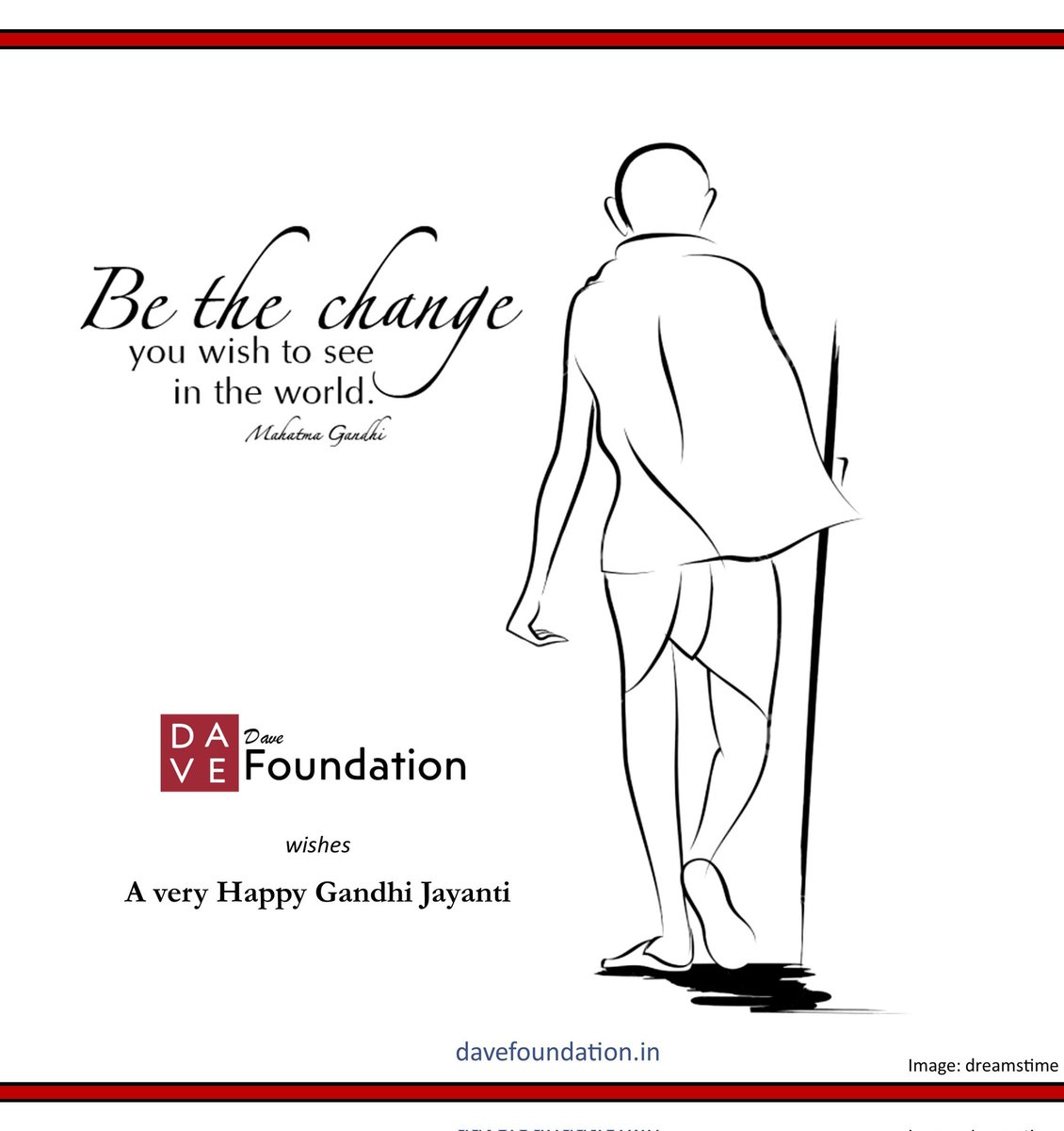 _DAVEFoundation's tweet photo. Tribute to father of the nation Mahatma Gandhi. Gandhi is an idea which helps in keeping the world in order, uplifting underprivileged &amp; fighting for the rights in a gentle way.

#gandhi #MahatmaGandhi #gandhijayanti #davefoundation #stem #ngo https://t.co/5U1vq3aC1v
