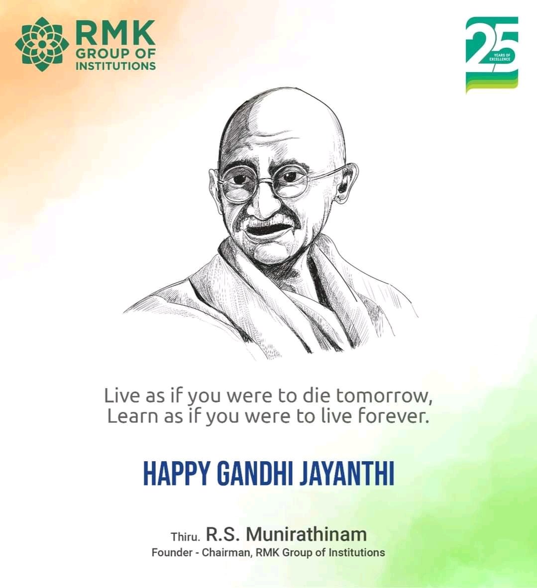 EceRmkec's tweet photo. Gandhi Jayanthi Wishes from RMK Group of Institutions
#GandhiJayanti #RMKEC https://t.co/bJU9xBEvzS