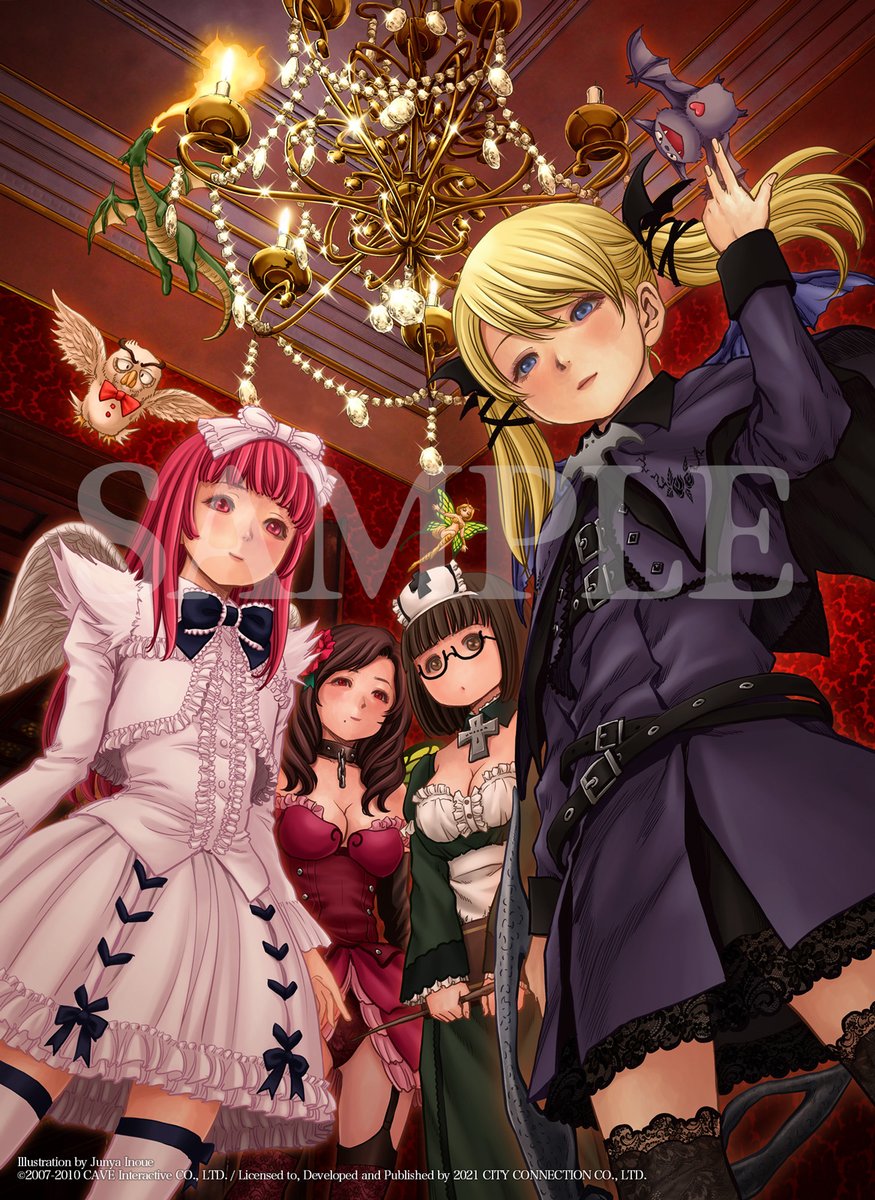 デススマイルズ I・II』店舗特典 井上淳哉先生描き下ろしイラスト公開