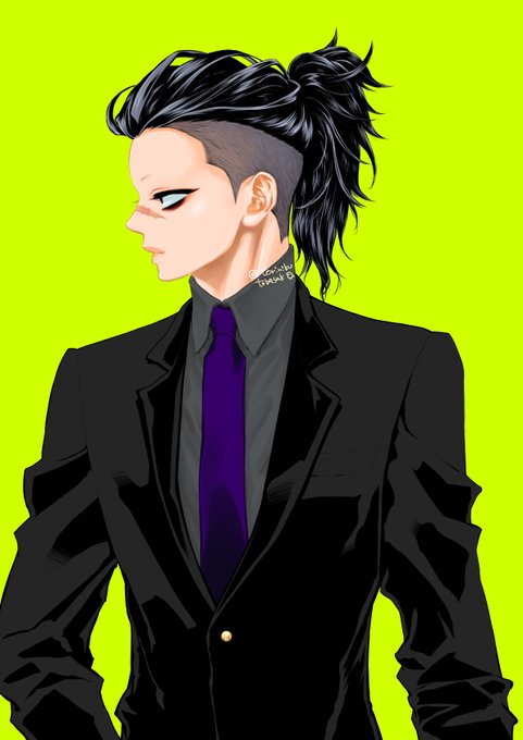 黒スーツのtwitterイラスト検索結果