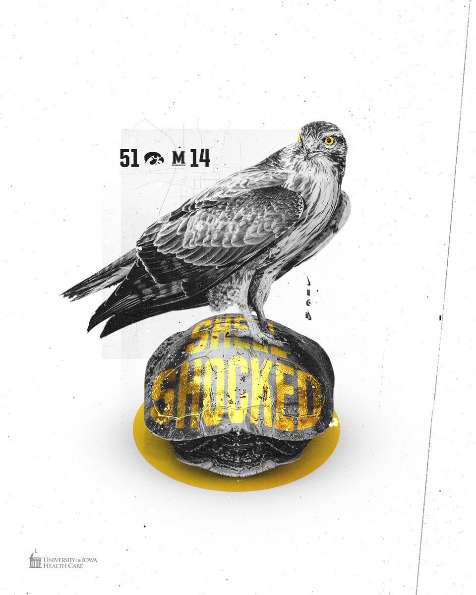 Today’s Date: October Won. 

#Hawkeyes