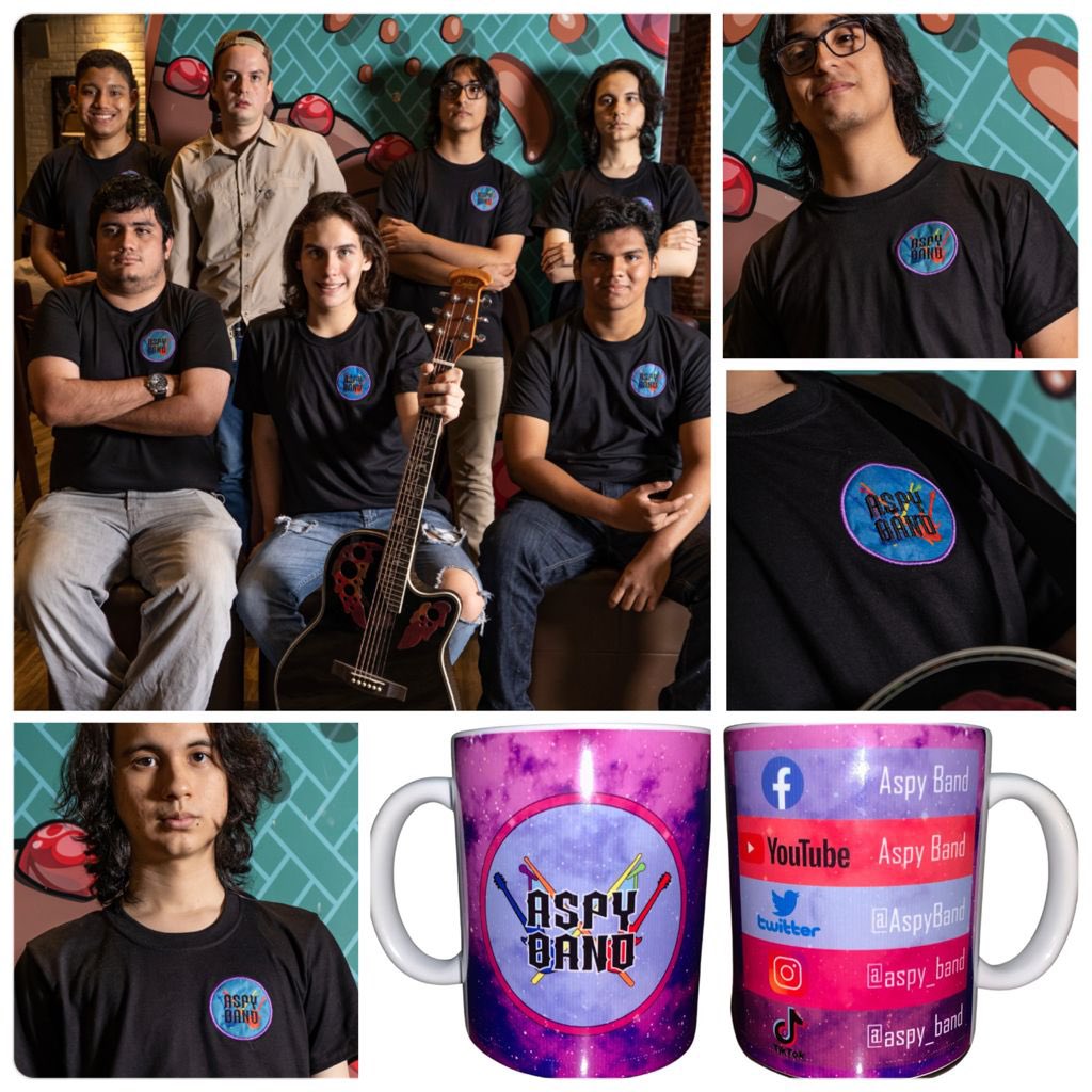 AspyBand's tweet photo. Qué tal amigos, estamos vendiendo camisetas y jarros Aspy Band, información y precio por interno 🎸🎸🎸🎸🎤🎤🎤🎤🎤🎤🎤🥁🎹🎹🎼🎵🎶💙💙💙💙💙💙💙🔥🔥🔥🔥🔥🔥🔥😉😉😉😉😉😉😉🤘🤘🤘🤘🤘🤘🤘👍👍👍👍👍👍👍
#aspyband #TeamAspyBand #labandadelosasperger #camisetas #jarros #alaventa https://t.co/rnUkB091B6