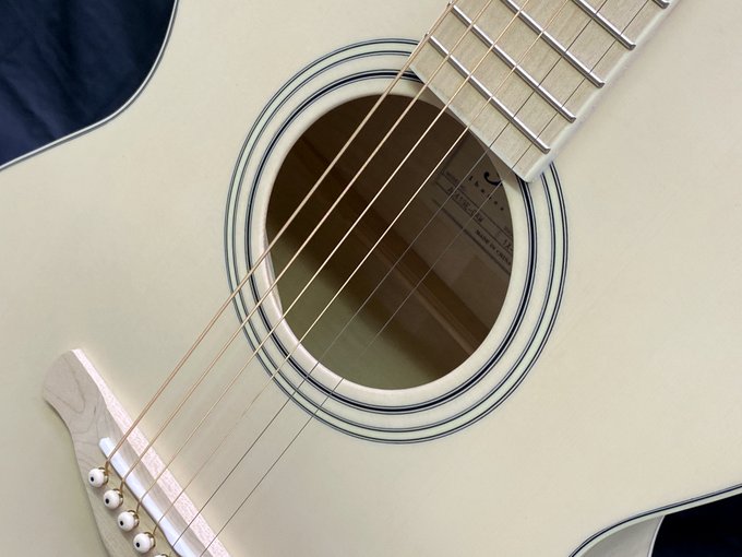 楽天 白いギター 追加画像 アコースティックギター Labelians Fr