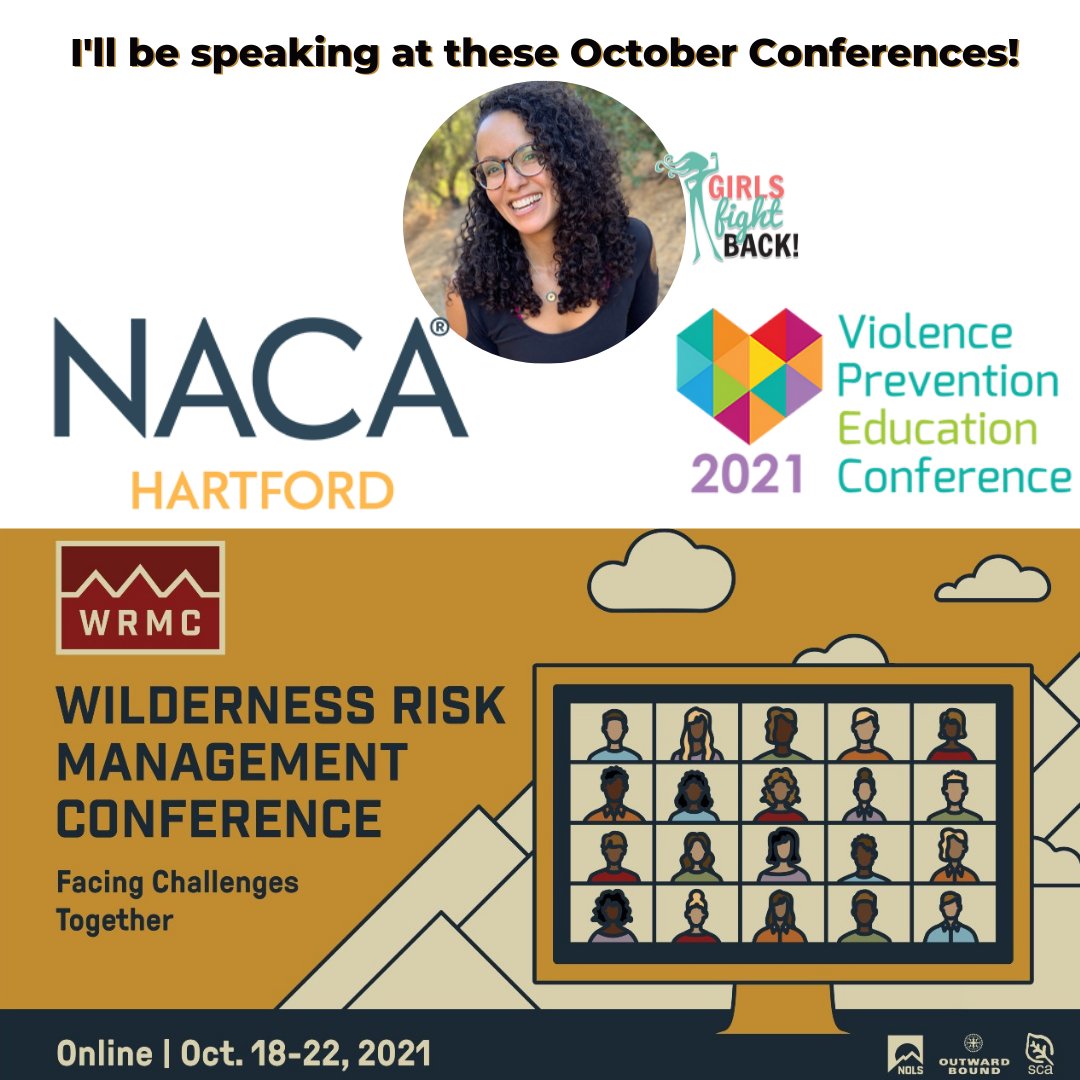 girlsfightback's tweet photo. We'll be speaking at 3 conferences this month...virtual and in person! Register here & check us out as we empower people to be their own best protectors and live limitlessly! https://t.co/o5wJPSirrM
#speaker #selfdefense #Conference #wrmc #vpec #NACA #violenceprevention https://t.co/YGdDh5LV4a
