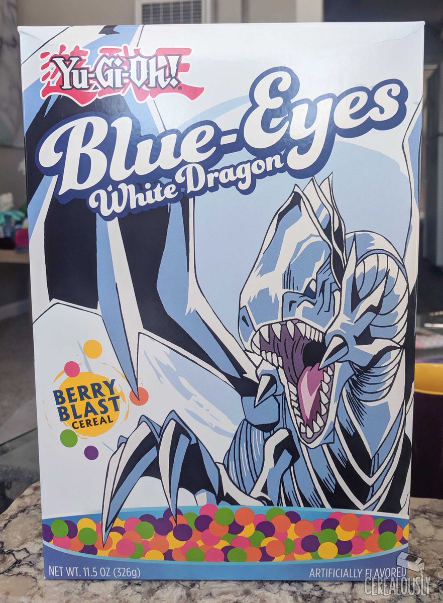 @FuckYugi Knowing you, I thought you would have liked the Blue-Eyes White Dragon cereal more.