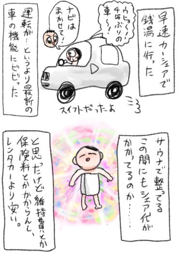 タイムズのカーシェアが便利でサイコーって話。最後汚くてすみません💩
PRじゃないです。 