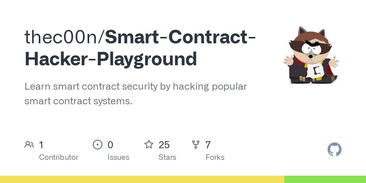 immunefi's tweet photo. Learn smart contract security by hacking popular smart contract systems  this inperfect repository! Great fit to #immunefischool session. 

https://t.co/MfDkPpoW3r https://t.co/76G4EWpwZa