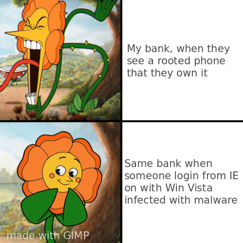 bank cybersecurity be like