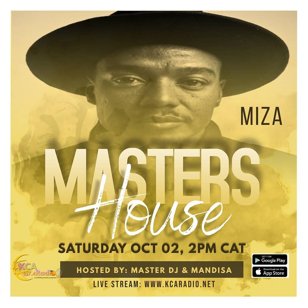 kca_4's tweet photo. Today on the #MastersHouse with @mochachodj &amp; @livelovebake_sa on the #VIPListeningSession we bring you @Miza_TheDj live on decks unpacking his latest album #Muzika 
Live Stream https://t.co/8BDJ93SeL0
YouTube KCA RADIO 107.4
 
#CreativityMeetsPurpose 
#TheCoolestStationOnline https://t.co/DaROoeL13P