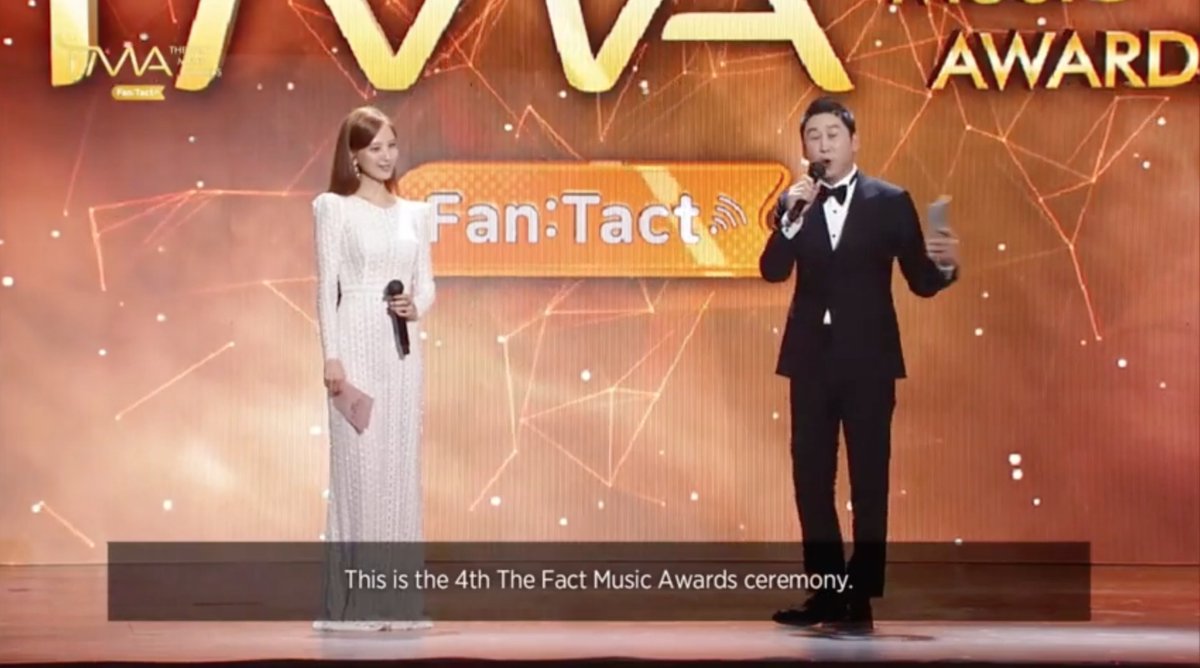 SeohyunPoint's tweet photo. MC #SEOHYUN #서현 - 2021 The Fact Music Awards (TMA)

Shin Dong Yeop: "This is the 4th TMA ceremony. The male MC has changed but Seohyun has been protecting her spot here for awhile. She is The Fact Music Award's muse." 🏆

#TheFactMusic Awards #TMA2021 https://t.co/4KT7T2wK8V