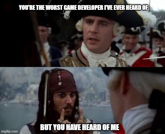 gdgames8's tweet photo. Posts nothing for months, refuses to elaborate, posts #meme instead, leaves. #gamedev #indiedev https://t.co/taV9MOFM8W