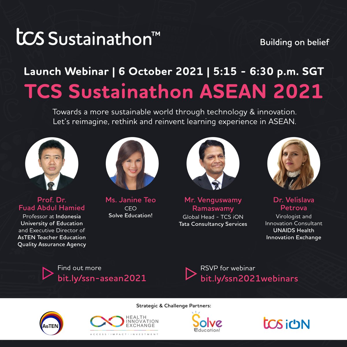 Join @veli_pet of @UNAIDSinno and this fantastic panel to discuss #sustainability &amp; #technology Oct. 6th https://t.co/yy0pMjBvu7