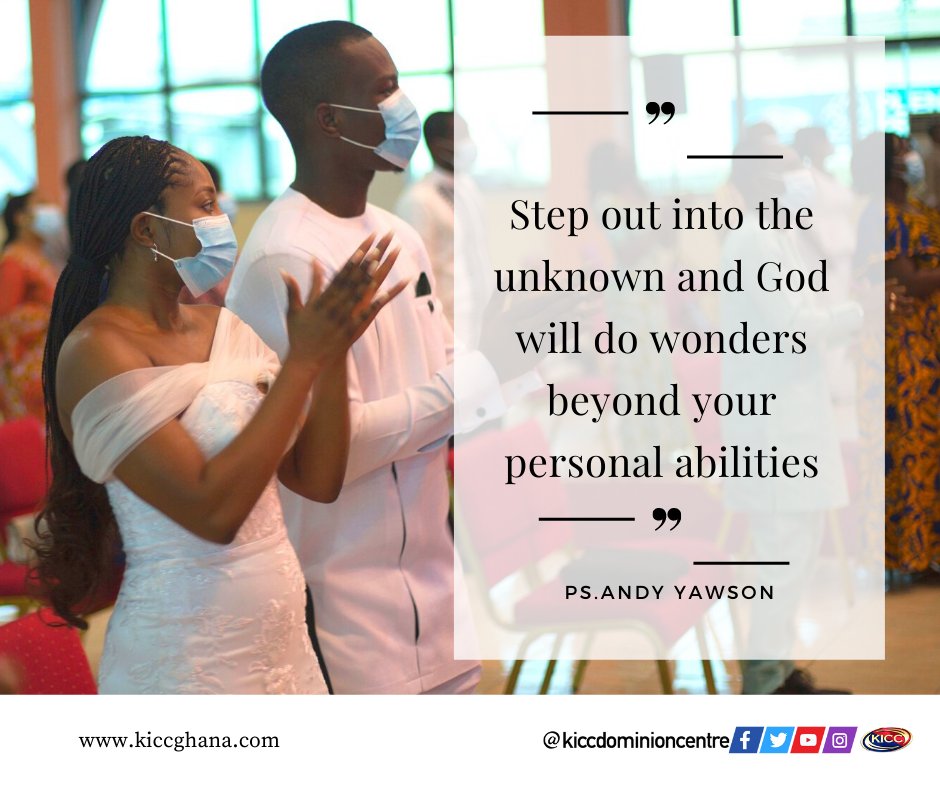 kiccghana's tweet photo. Step out in the power of God.
#KICCDominionCentre https://t.co/GMKIztRLM5