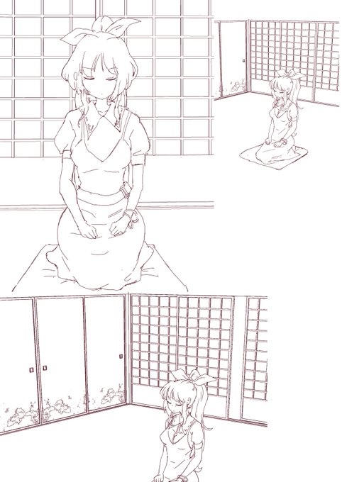 なんとなく描いてても「わからん」ってよくなるんだけど、そのたびに「疑問を持ったってことは、そこに、なにか解があるんだ(疑問と解はセットなんだ)」っていう禅問答みたいな、どこかで見た言葉を思い出す。だからこれじゃないってことはわかってる(でもどうしたらいいかはわからん) 