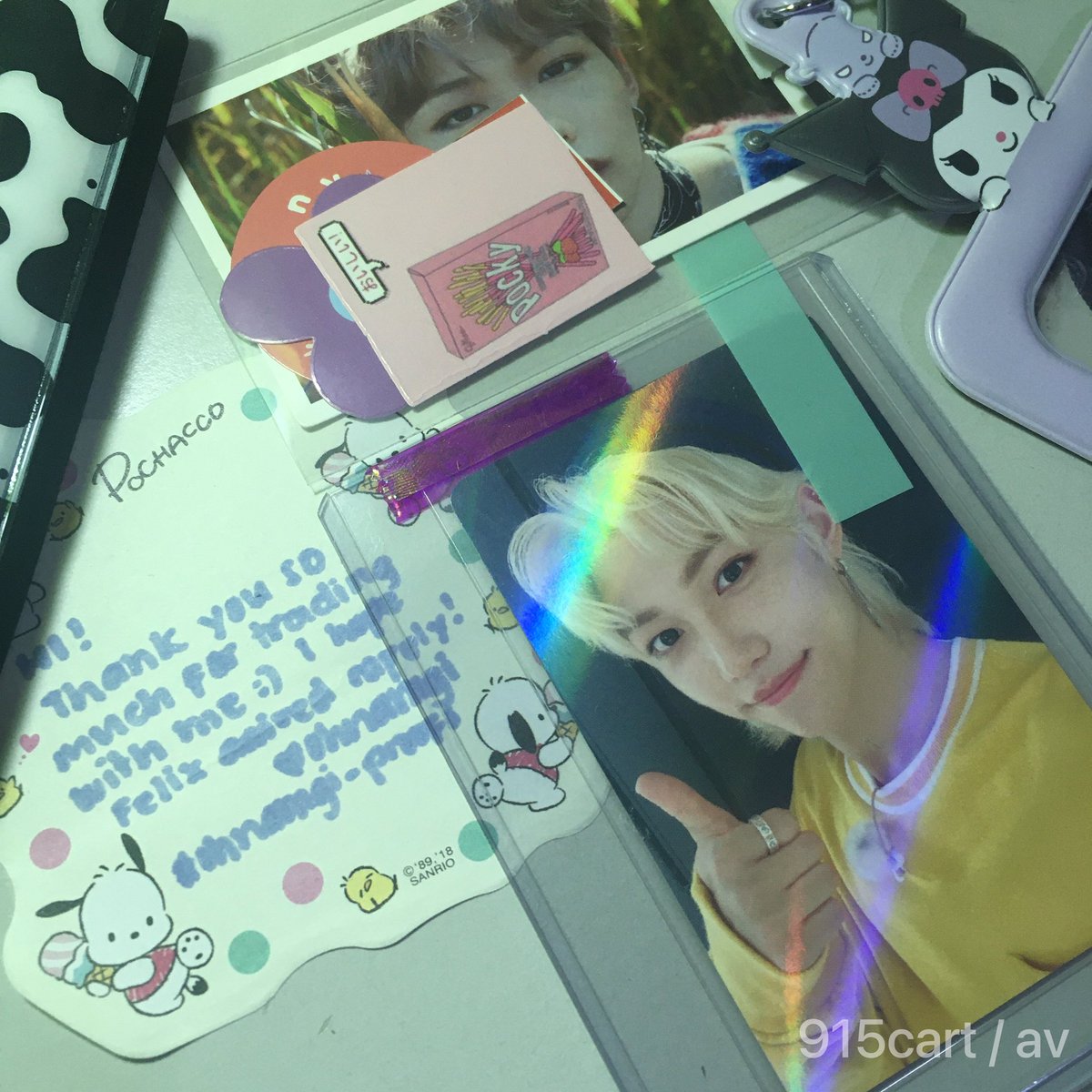 915cart's tweet photo. โกฬ. . . #aviexpress ๐ต๐จ๐ค
thank u so much for trading with me @ohnamgi! ty also for the freebies and for packing wd lixie well ๐ค til next transaction! #ohnamgi_proofs https://t.co/p7z4mH06Mt