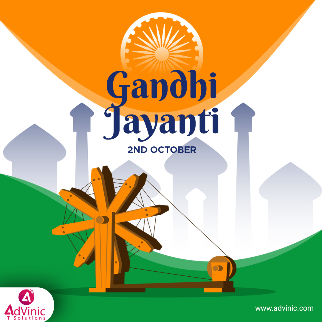 AdVinic_'s tweet photo. “Together we must stand to empower our country in whichever way we can. Warm greetings on the occasion of Gandhi Jayanti.”
.
Happy Gandhi Jayanti
.
.
#happygandhijayanti #advinic #gandhijayanti #2octobergandhijayanti https://t.co/Toh7Ic56cT