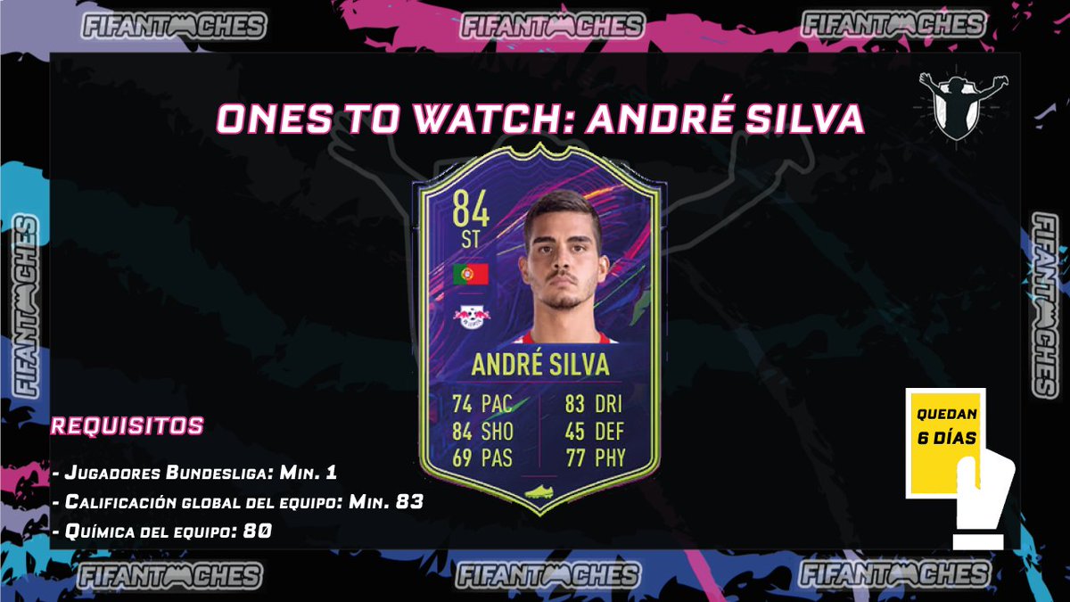 Fifantoches's tweet photo. Uno de los mejores delanteros de la #Bundesliga ha llegado al equipo #OTW y no puedes dejar de tenerlo.  #Fifantoches #RoadToGlory #FUT22 #FIFA22 #UltimateTeam https://t.co/YCqZDFTblC